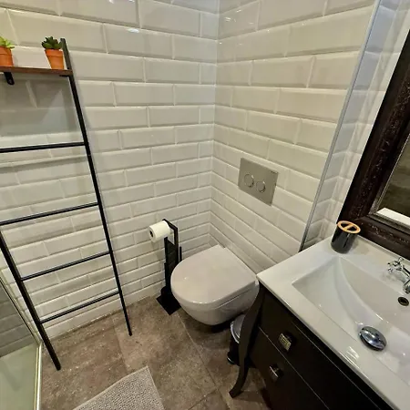 דירה Amuma Justina Etxea , En Casco Antiguo ברמאו